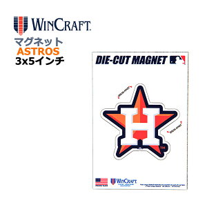WINCRAFT EBNtg q[Xg AXgY }Olbg Houston Astros Outdoor Magnets 3x5C` (AXgYObY/CZX/MLB/W[[O/J[pi/J[ANZT[/t@ObY