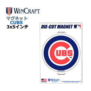 WINCRAFT EBNtg VJS JuX }Olbg Chicago Cubs Outdoor Magnets 3x5C` (JuXObY/CZX/MLB/W[[O/J[pi/J[ANZT[/t@ObY/t@/①/