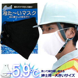 即納 送料無料 6枚組 単品 メンズマスク 夏用 接触冷感 冷感マスク 大きいサイズ 洗える メッシュマスク 濡らして絞って瞬間冷感 春夏 ひんやり 気化熱 数量限定 ホワイト 白 大人用 夏マスク 外作業 伸縮性 紳士用マスク 水に濡らして絞るだけで冷たい 男性用マスク