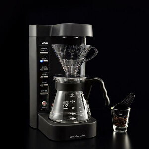 HARIO ハリオ V60珈琲王2 コーヒーメーカー ブラック 電気式 サイフォン エレクトリックコーヒーサイフォン