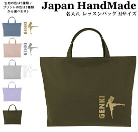 ＼11日正午まで500円OFF!さらに併用クーポン有／ ハンドメイド 名入れ レッスンバッグ マチ付き ( Lサイズ 45 × 35 )( 格闘 キックボクシング / くすみ カラー ) | 女の子 男の子 お稽古バッグ レッスン 絵本 レッスンバック 大きめ 手提げ袋 手提