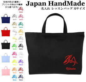 [受注生産] ハンドメイド 名入れ レッスンバッグ マチ付き ( Mサイズ 40 × 30 )( 恐竜 / プテラノドン ) | 入園 入学 通園 通学 手提げバッグ 絵本袋 幼稚園 保育園 小学校 キッズ 女の子