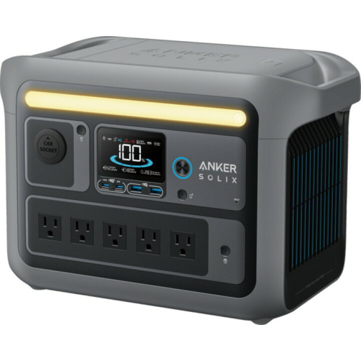 楽天市場】【在庫限り】ポータブル電源 768W Anker Solix C800 