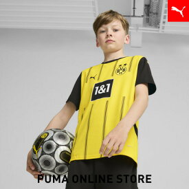 『ポイント20倍 12/10 0:00〜12/11 01:59』キッズ ドルトムント 2024-25 ホーム レプリカ 半袖 ユニフォーム 116-152cm