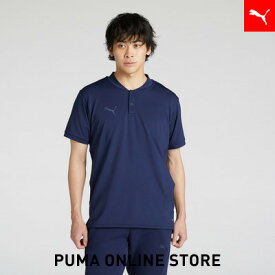『ポイント10倍 8/4 20:00〜8/11 01:59』メンズ サッカー PUMAFTBL トラベル 半袖 ポロシャツ