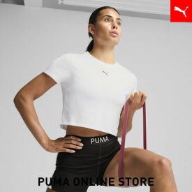 『ポイント10倍 6/22 20:00〜6/27 01:59』【公式】PUMA プーマ Tシャツ レディース トレーニング 【ウィメンズ トレーニング TAD エッセンシャル ベビー 半袖 Tシャツ】