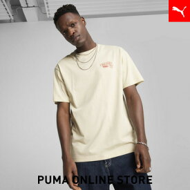 メンズ グラフィックス プーマ ドライブイン リラックス 半袖 Tシャツ