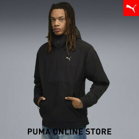 メンズ プーマテック マテリアル ミックス リラックスド フルジップ フーディ メンズ