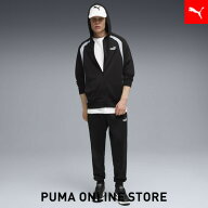 【公式】 プーマ PUMA メンズ フーデッド ポリ スーツ 上下セット ジャージ セットアップ