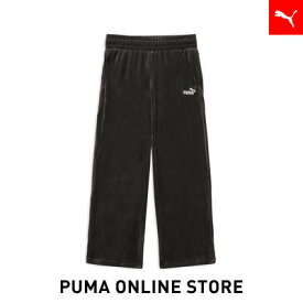 【公式】 PUMA プーマ ウィメンズ ベロア ストレート パンツ レディース