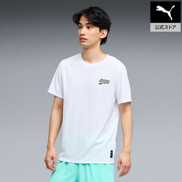『ポイント20倍 9/10 0:00～9/11 1:59』【公式】 PUMA プーマ メンズ バスケットボール HOOPS グラフィック 半袖 Tシャツ HOOPS GRAPHIC Tee shirt メンズ