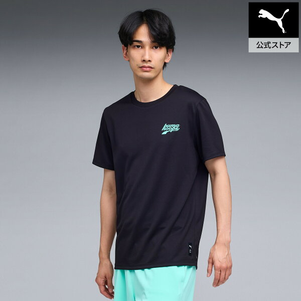 『ポイント20倍 9/10 0:00～9/11 1:59』【公式】 PUMA プーマ メンズ バスケットボール HOOPS グラフィック 半袖 Tシャツ HOOPS GRAPHIC Tee shirt メンズ