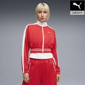 �w�|�C���g20�{ 4/14 0:00�`4/16 01:59�x�y�����z PUMA �v�[�} �E�B�����Y T7 �s�P �����b�N�X�h �N���b�v�h �g���b�N�W���P�b�g T7 Pique Cropped Jacket ���f�B�[�X