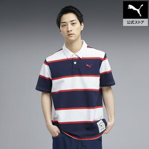 �y�����z PUMA �v�[�} �����Y ESS �G���x�[�e�b�h MX ���� ���K�[ �|���V���c MX HERITAGE SS BORDER POLO �����Y