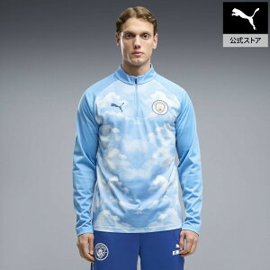 �w�|�C���g20�{ 10/14 20:00�`10/21 1:59�x�y�����z PUMA �v�[�} �����Y 2026-27 �}���`�F�X�^�[�V�e�B FC �v���}�b�` 1/4 �W�b�v�g�b�v MCFC Warm Up 1/4 Zip Top �����Y