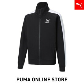 『ポイント20倍 4/20 0:00〜4/21 01:59』【公式】PUMA プーマ キッズ ジャージ 【キッズ ボーイズ プーマ アイコニック T7 トラック ジャケット ダブルニット 104-164cm】