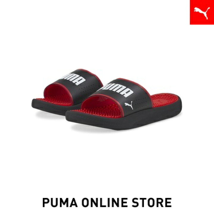 楽天市場 7 30 ポイント倍 公式 Puma プーマ メンズ サンダル メンズ ソフトライド スライド マッサージ サンダル プーマ 公式オンラインショップ