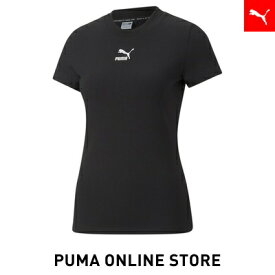 『ポイント20倍 6/4 20:00〜6/6 01:59』【公式】PUMA プーマ レディース 半袖Tシャツ 【ウィメンズ CLASSICS スリム Tシャツ】