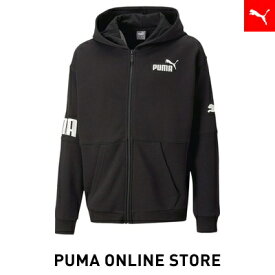 『ポイント20倍 4/24 20:00〜4/26 01:59』【公式】PUMA プーマ キッズ トップス パーカー 【キッズ ボーイズ PUMA POWER フルジップ フーディー 120-160cm】