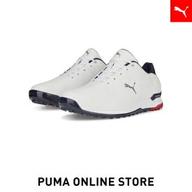 【公式】PUMA プーマ メンズ スニーカー ゴルフ 【メンズ ゴルフ プロアダプト アルファキャット レザー ラバーソール スパイクレス シューズ】