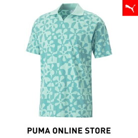 『ポイント20倍 4/24 20:00〜4/26 01:59』【公式】PUMA プーマ メンズ レディース ポロシャツ 【ユニセックス PUMA x スポンジ・ボブ AOP プリント ポロシャツ】