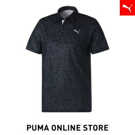 【公式】PUMA プーマ メンズ ポロシャツ ゴルフ 【メンズ ゴルフ RANDOM グラフィック 半袖 ポロシャツ】