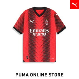 『ポイント10倍 6/4 20:00〜6/9 23:59』【公式】PUMA プーマ メンズ サッカーシャツ サッカー 【メンズ ACミラン 2023-24 ホーム オーセンティック ユニフォーム】