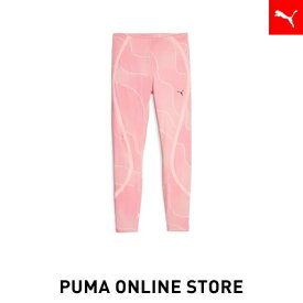 『ポイント20倍 4/24 20:00〜4/26 01:59』【公式】PUMA プーマ レディース タイツ レギンス 【ウィメンズ ヨガ ULTRABARE ハイウエスト 7/8 AOP トレンド タイツ】