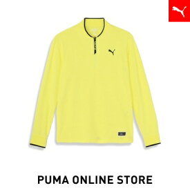 『ポイント20倍 4/24 20:00〜4/26 01:59』【公式】PUMA プーマ メンズ ポロシャツ ゴルフ 【メンズ ゴルフ ストレッチ クォータージップ ポロシャツ 長袖】