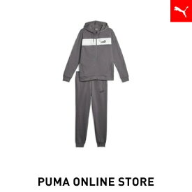 『ポイント20倍 5/30 0:00〜5/31 01:59』【公式】PUMA プーマ メンズ ジャージ セットアップ 【メンズ フルジップ パネル トラックスーツ 上下セット】