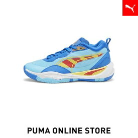 【公式】PUMA プーマ メンズ スニーカー バスケットボール 【メンズ PUMA x スマーフ プレイメーカー プロ ミッド バスケットボールシューズ】