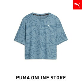 『ポイント10倍 4/26 02:00〜4/26 09:59』【公式】PUMA プーマ レディース 半袖Tシャツ 【ウィメンズ トレーニング TRAIN FAVORITE AOP クロップ Tシャツ】