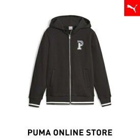 『ポイント20倍 5/23 20:00〜5/26 01:59』【公式】PUMA プーマ キッズ トップス パーカー 【キッズ ボーイズ PUMA SQUAD フーデッド ジャケット 120-160cm】