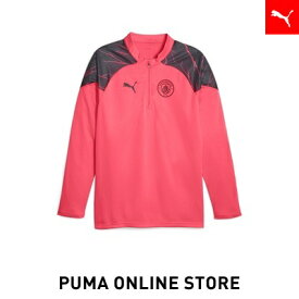 【公式】PUMA プーマ メンズ Tシャツ サッカー 【メンズ マンチェスター シティFC 2023-24 トレーニング 1/4 ジップトップ】