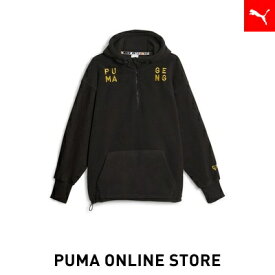 『ポイント10倍 4/26 02:00〜4/26 09:59』【公式】PUMA プーマ メンズ トップス パーカー 【メンズ eスポーツ PUMA x GEN.G ハーフ ジップ フリース】