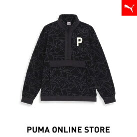 『ポイント10倍 4/26 02:00〜4/26 09:59』【公式】PUMA プーマ メンズ トップス ゴルフ 【メンズ ゴルフ Pロゴ モノグラムプリント フリース】