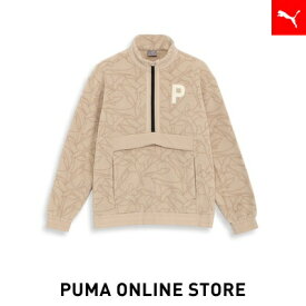 『ポイント10倍 4/26 02:00〜4/26 09:59』【公式】PUMA プーマ メンズ トップス ゴルフ 【メンズ ゴルフ Pロゴ モノグラムプリント フリース】