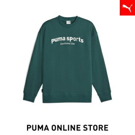 『ポイント10倍 4/26 02:00〜4/26 09:59』メンズ PUMA TEAM クルースウェット