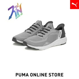 【公式】PUMA プーマ メンズ レディース スニーカー 【ユニセックス ソフトライド フレックス レース イーズイン ワイド ランニングシューズ】