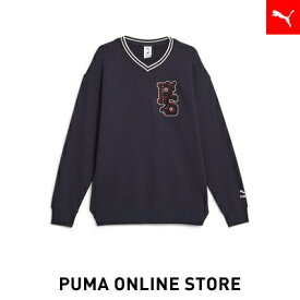 『ポイント20倍 6/4 20:00〜6/6 01:59』【公式】PUMA プーマ メンズ トップス パーカー 【ユニセックス PUMA x STAPLE Vネック クルー スウェット】