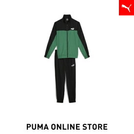 【公式】PUMA プーマ メンズ ジャージ セットアップ 【メンズ ウーブン トラックスーツ 上下セット】