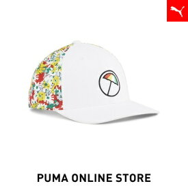『ポイント20倍 6/1 0:00〜6/2 01:59』【公式】PUMA プーマ メンズ 帽子 キャップ ゴルフ 【メンズ ゴルフ PUMA x ARNOLD PALMER フローラルテック キャップ】