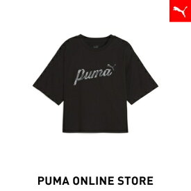 『ポイント20倍 6/4 20:00〜6/6 01:59』【公式】PUMA プーマ レディース Tシャツ 【ウィメンズ ESS+ ブロッサム グラフィック 半袖 Tシャツ】