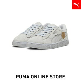 『ポイント20倍 4/24 20:00〜4/26 01:59』キッズ PUMA x ワンピース 麦わらのルフィ スウェード スニーカー 17-21cm