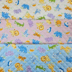 【当店オリジナル♪50cmカットキルト】【アニマル柄☆キルト】2025/入園入学/通園バッグ/巾着/レッスンバッグ/シューズケース