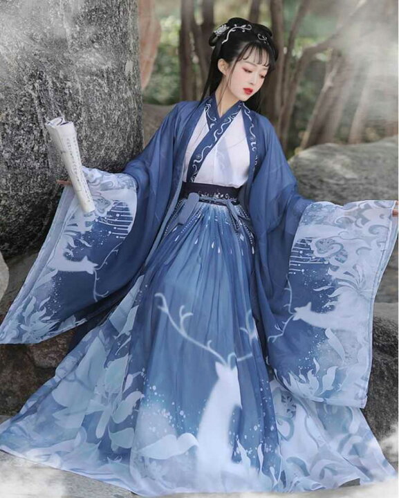 楽天市場】漢服 コスプレ衣装 フルセット 3点セットアップ 舞台  