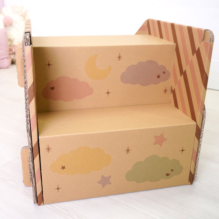 人気急上昇 ミニ すべりだい ダンボール 遊具 日本製 段ボール 大人も乗れる 滑り台 すべり台 誕生日 プレゼント 子 孫 3 4 5 歳 可愛い おしゃれ ユニコーン コンパクト 室内 運動 おうち時間 自宅 保育 外出自粛 休園 遊び 部屋 小学生