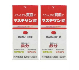 ■2個セット・数量限定・送料無料■【第2類医薬品】マスチゲン錠 120錠