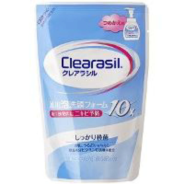 楽天市場 クレアラシル薬用泡洗顔フォーム10x つめかえ用 180ml 薬用 簡単 洗顔 泡 毛穴 ニキビ 予防 にきび予防 美白 美肌 ニキビケア ドラッグストアひまわり