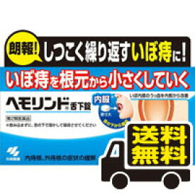 ☆メール便・送料無料☆数量限定！【第2類医薬品】ヘモリンド舌下錠 20錠 代引き不可 送料無料